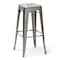 Atlas Commercial Products Titan Series Industrial Metal Bar Stool, Clear Coat MBS9CC - alternate 1